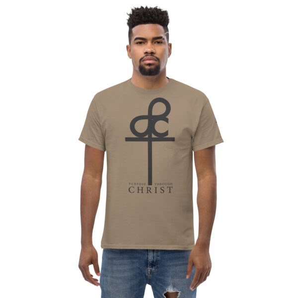 Men's Purpose Through Christ T-shirts & Logo on Right and Left Sleeves - Image 53