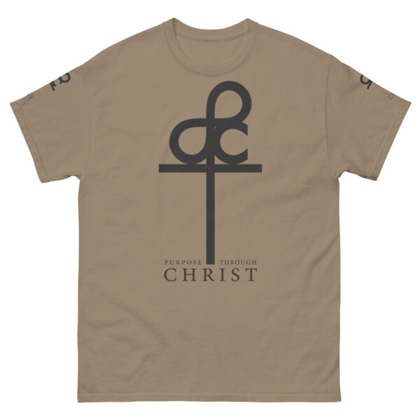 Men's Purpose Through Christ T-shirts & Logo on Right and Left Sleeves - Image 112