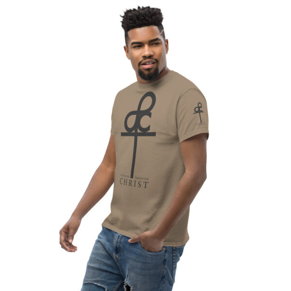 Men's Purpose Through Christ T-shirts & Logo on Right and Left Sleeves - Image 50