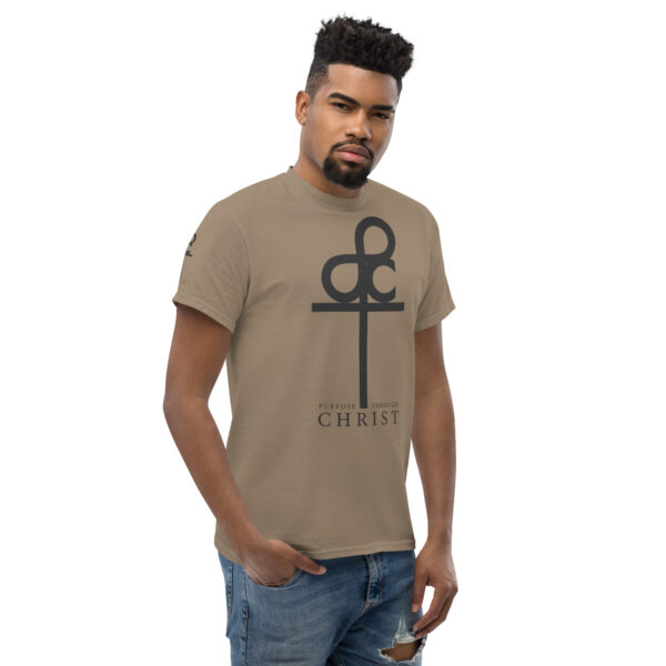 Men's Purpose Through Christ T-shirts & Logo on Right and Left Sleeves - Image 48