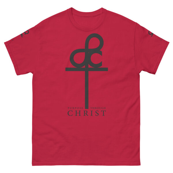 Men's Purpose Through Christ T-shirts & Logo on Right and Left Sleeves - Image 107