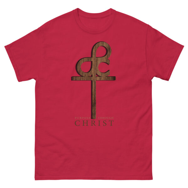 Men’s Purpose Through Christ T-shirt & Outside Logo Tag - Image 128