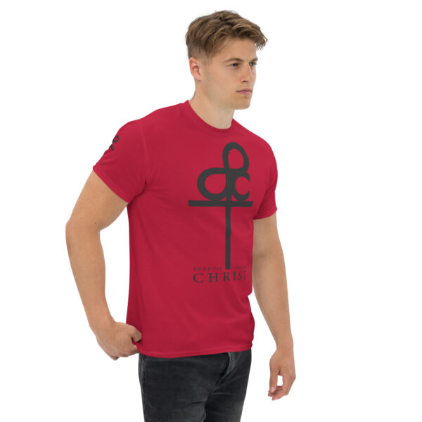 Men's Purpose Through Christ T-shirts & Logo on Right and Left Sleeves - Image 11