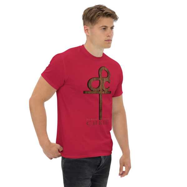 Men’s Purpose Through Christ T-shirt & Outside Logo Tag - Image 19