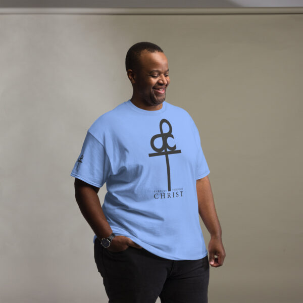 Men's Purpose Through Christ T-shirts & Logo on Right and Left Sleeves - Image 68