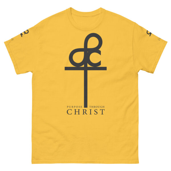 Men's Purpose Through Christ T-shirts & Logo on Right and Left Sleeves - Image 116