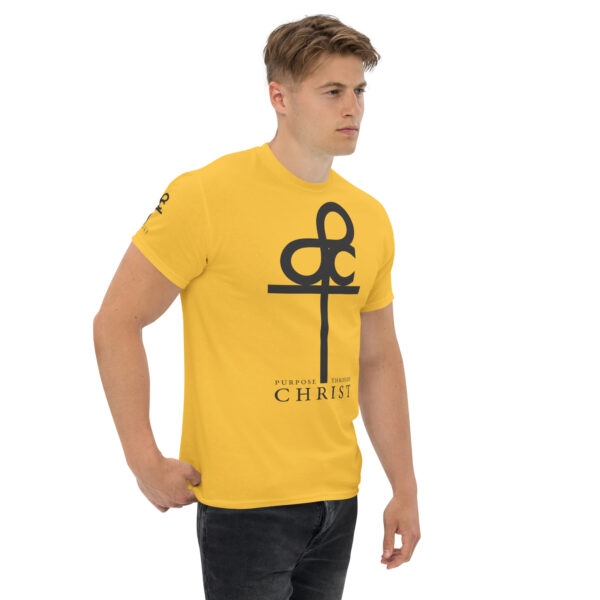 Men's Purpose Through Christ T-shirts & Logo on Right and Left Sleeves - Image 80