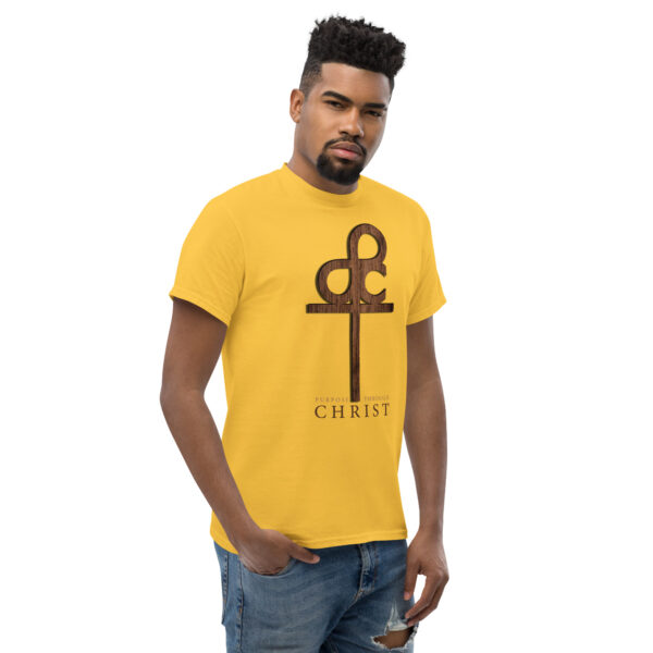 Men’s Purpose Through Christ T-shirt & Outside Logo Tag - Image 96