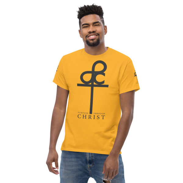 Men's Purpose Through Christ T-shirts & Logo on Right and Left Sleeves - Image 78