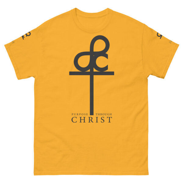 Men's Purpose Through Christ T-shirts & Logo on Right and Left Sleeves - Image 115