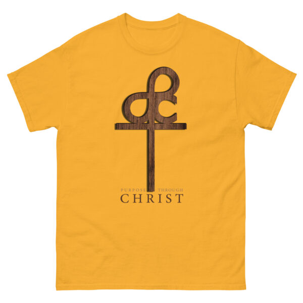 Men’s Purpose Through Christ T-shirt & Outside Logo Tag - Image 140