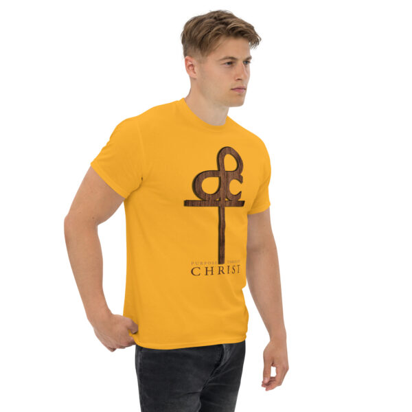 Men’s Purpose Through Christ T-shirt & Outside Logo Tag - Image 76