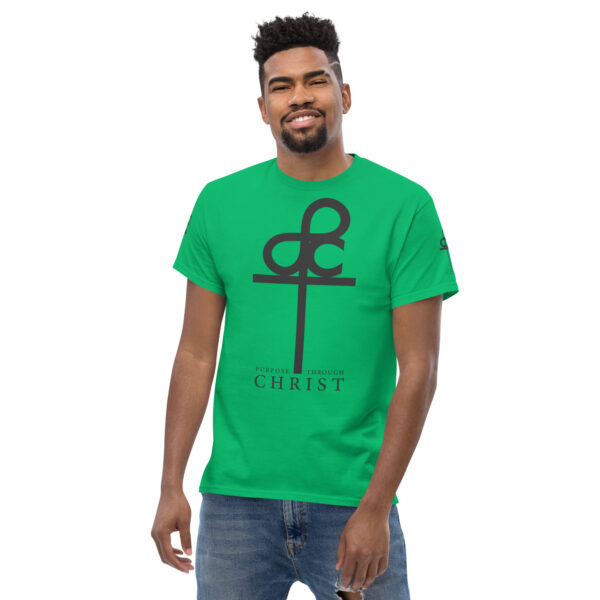 Men's Purpose Through Christ T-shirts & Logo on Right and Left Sleeves - Image 61