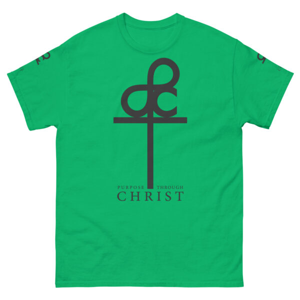 Men's Purpose Through Christ T-shirts & Logo on Right and Left Sleeves - Image 113
