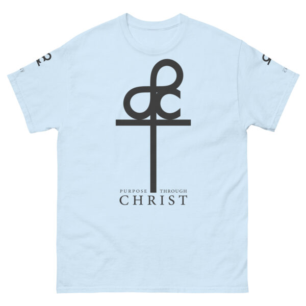 Men's Purpose Through Christ T-shirts & Logo on Right and Left Sleeves - Image 118