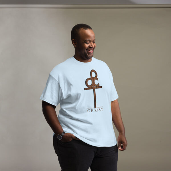 Men’s Purpose Through Christ T-shirt & Outside Logo Tag - Image 108