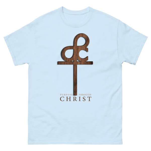 Men’s Purpose Through Christ T-shirt & Outside Logo Tag - Image 146