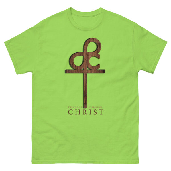 Men’s Purpose Through Christ T-shirt & Outside Logo Tag - Image 142