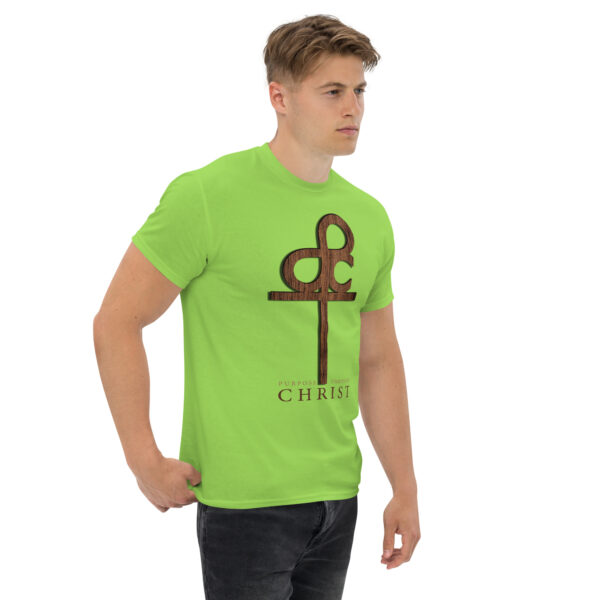 Men’s Purpose Through Christ T-shirt & Outside Logo Tag - Image 84