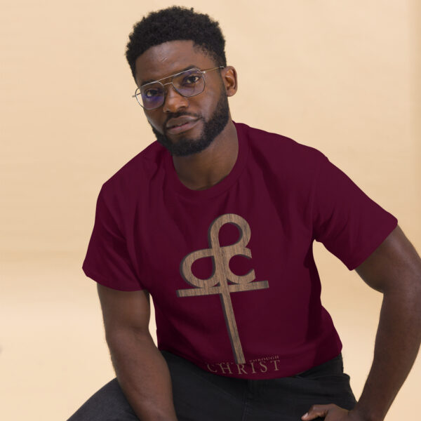 Men’s Purpose Through Christ T-shirt & Outside Logo Tag - Image 8