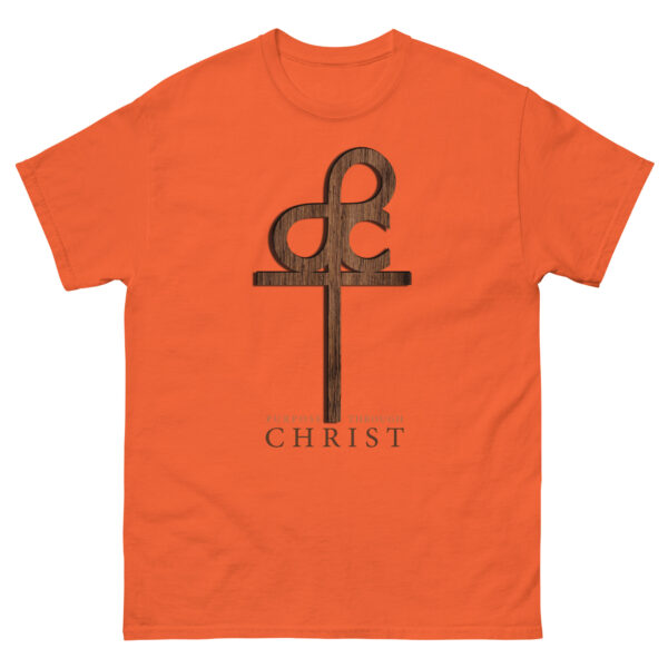 Men’s Purpose Through Christ T-shirt & Outside Logo Tag - Image 134