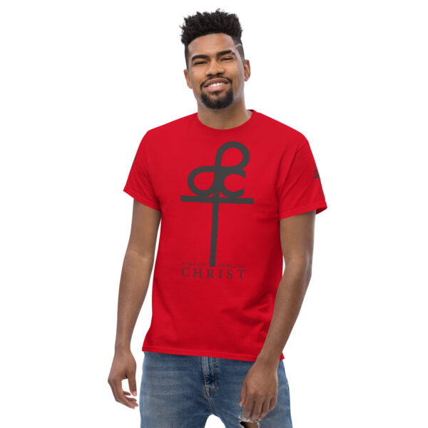 Men's Purpose Through Christ T-shirts & Logo on Right and Left Sleeves - Image 10