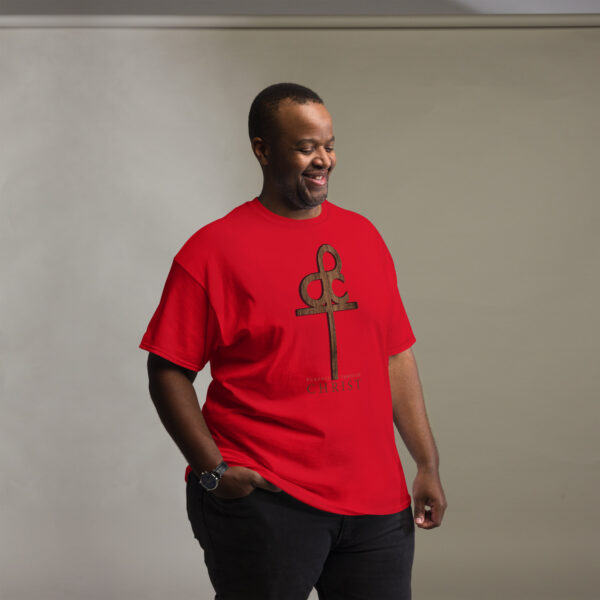 Men’s Purpose Through Christ T-shirt & Outside Logo Tag - Image 17