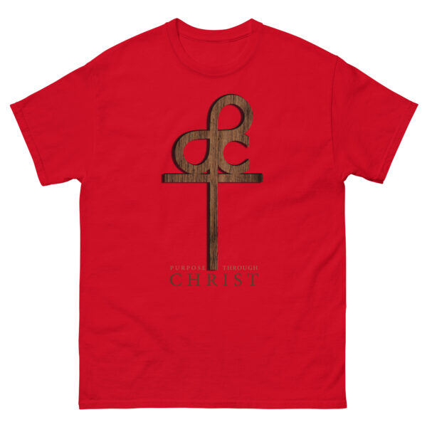 Men’s Purpose Through Christ T-shirt & Outside Logo Tag - Image 126