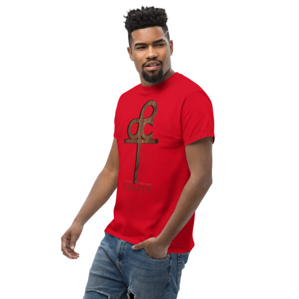 Men’s Purpose Through Christ T-shirt & Outside Logo Tag - Image 14