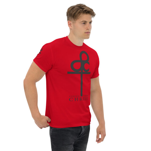 Men's Purpose Through Christ T-shirts & Logo on Right and Left Sleeves - Image 2