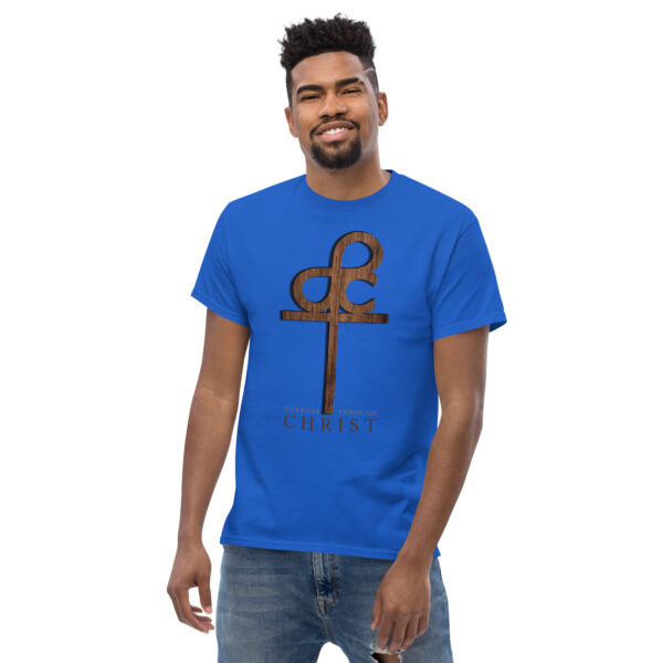 Men’s Purpose Through Christ T-shirt & Outside Logo Tag - Image 33