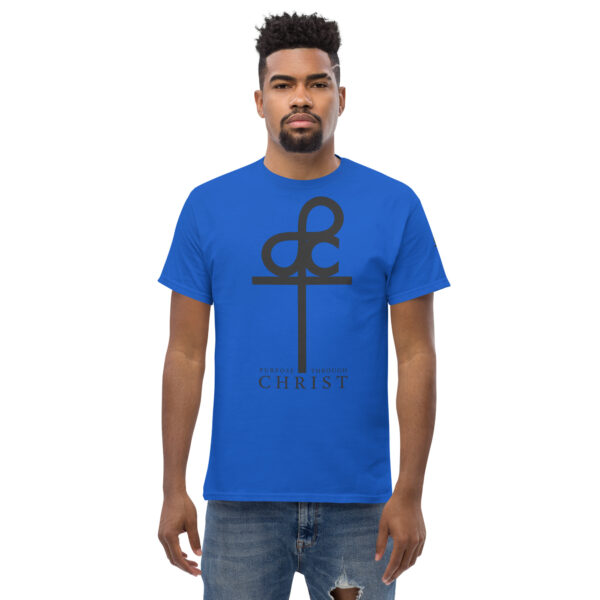 Men's Purpose Through Christ T-shirts & Logo on Right and Left Sleeves - Image 21