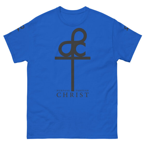 Men's Purpose Through Christ T-shirts & Logo on Right and Left Sleeves - Image 108