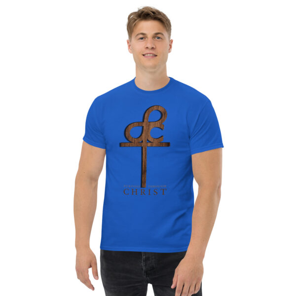 Men’s Purpose Through Christ T-shirt & Outside Logo Tag - Image 34
