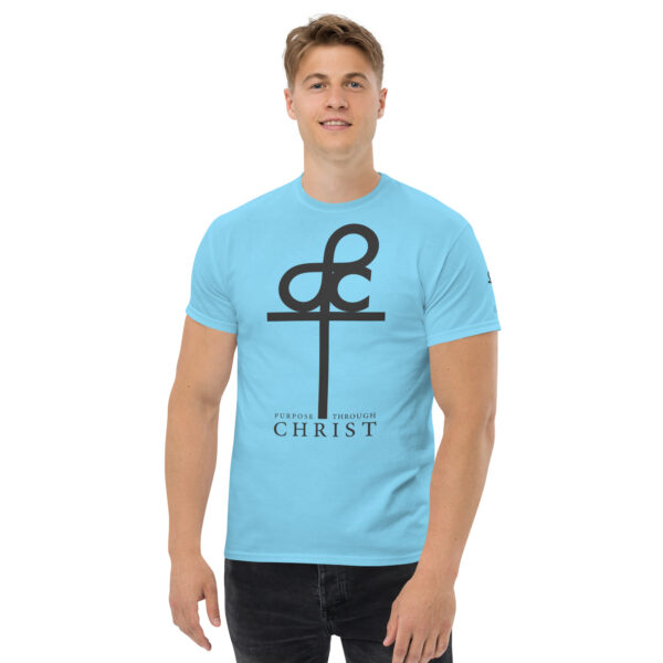 Men's Purpose Through Christ T-shirts & Logo on Right and Left Sleeves - Image 89