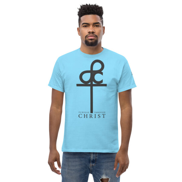 Men's Purpose Through Christ T-shirts & Logo on Right and Left Sleeves - Image 90