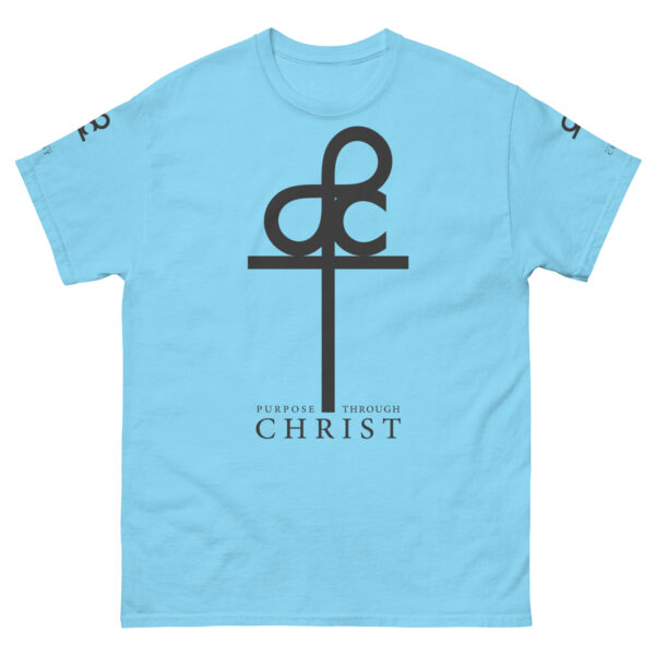Men's Purpose Through Christ T-shirts & Logo on Right and Left Sleeves - Image 117