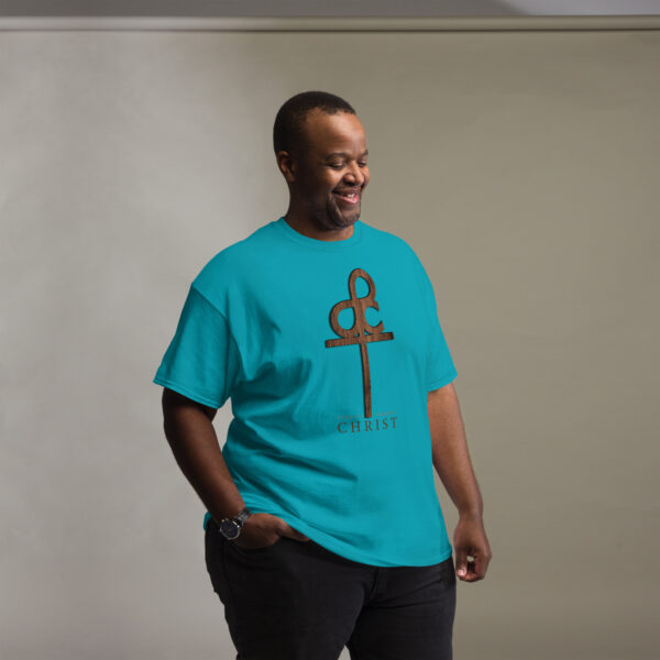 Men’s Purpose Through Christ T-shirt & Outside Logo Tag - Image 59