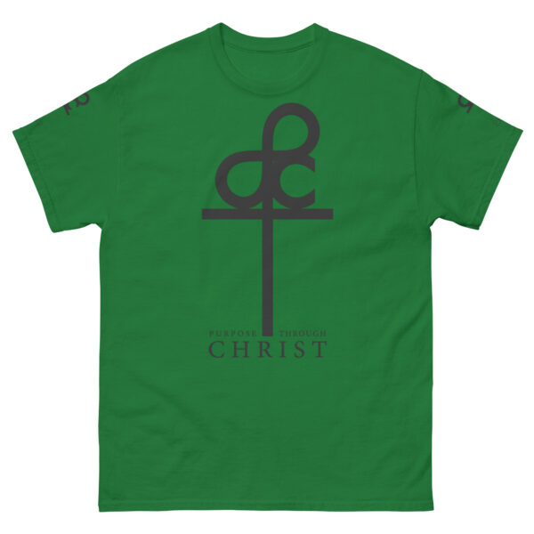 Men's Purpose Through Christ T-shirts & Logo on Right and Left Sleeves - Image 109