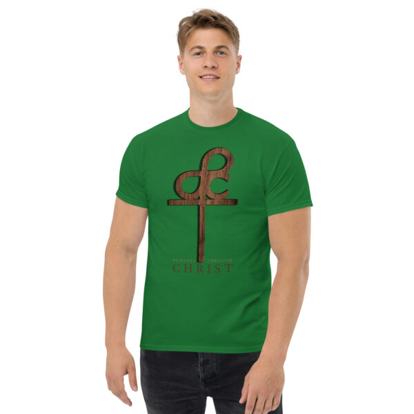 Men’s Purpose Through Christ T-shirt & Outside Logo Tag - Image 43