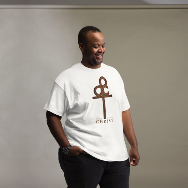 Men’s Purpose Through Christ T-shirt & Outside Logo Tag - Image 120