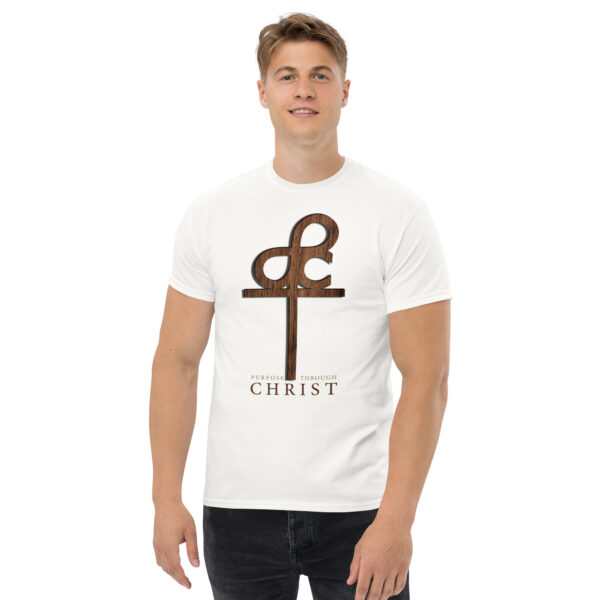 Men’s Purpose Through Christ T-shirt & Outside Logo Tag - Image 122