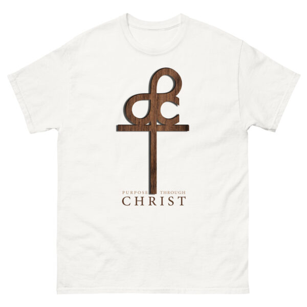 Men’s Purpose Through Christ T-shirt & Outside Logo Tag - Image 148