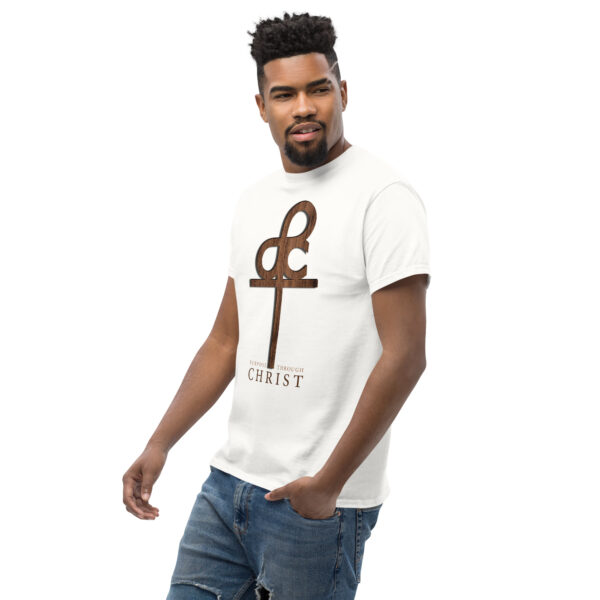 Men’s Purpose Through Christ T-shirt & Outside Logo Tag - Image 116