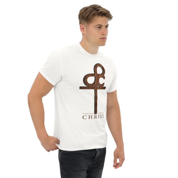 Men’s Purpose Through Christ T-shirt & Outside Logo Tag - Image 114