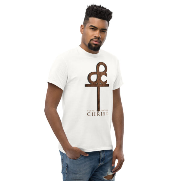 Men’s Purpose Through Christ T-shirt & Outside Logo Tag - Image 115