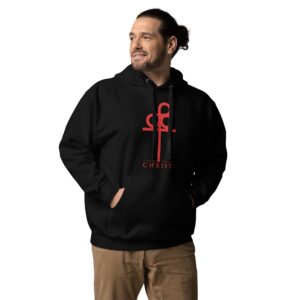 Men's Purpose Through Christ Hoodie & Logo On Back
