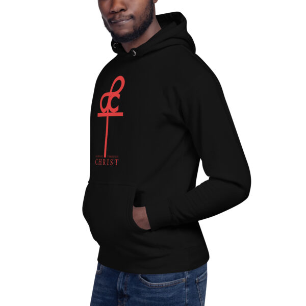 Men's Purpose Through Christ Hoodie & Logo On Back - Image 3