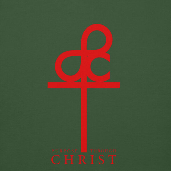 Men's Purpose Through Christ Hoodie & Logo On Back - Image 32