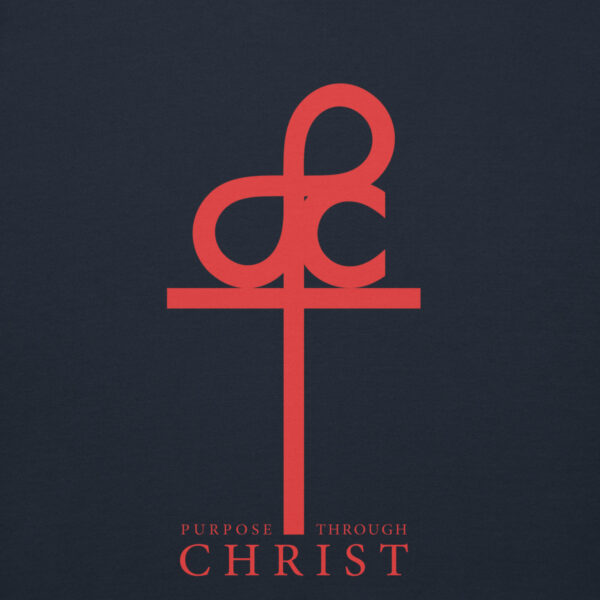Men's Purpose Through Christ Hoodie & Logo On Back - Image 14